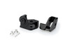 PUIG RIDER FOOTPEG ADAPTORS - ADJUSTABLE BLACK - 20322N - BMW R1200GS
