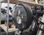 7.7" LED Projector Headlight - Matt Black 12V 66W for Cafe Racer & Scrambler - SHALLOW