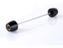 PUIG PHB19 FRONT FORK PROTECTOR BLACK - 20671N - YAMAHA XSR900 GP