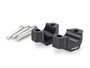 PUIG 20MM HANDLEBAR RISERS FOR 22-32MM BARS BLACK - 22100N - YAMAHA MT-09 Y-AMT