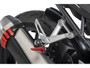PUIG ADJUSTABLE FOOTPEGS RELOCATION ADAPTOR 40MM BLACK - 3839N - HONDA CB300R NEO SPORTS CAFE