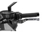 PUIG EXTENDABLE V4 CLUTCH LEVER TITANIUM LEVER WITH TITANIUM SELECTOR - 424YNY - INDIAN FTR SPORT