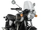 PUIG NEW GENERATION TOURING SCREEN CLEAR - 22454W - TRIUMPH BONNEVILLE T120 BLACK