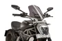 PUIG NEW GENERATION ADJUSTABLE SCREEN LIGHT SMOKE - 8922H - DUCATI X DIAVEL S