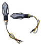 LED Indicators Sequential Sweeping for Streetfighters & Scramblers - HOMOLOGATED & RUBBER MOUNTED