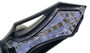 LED Indicators Sequential Sweeping for Streetfighters & Scramblers - HOMOLOGATED & RUBBER MOUNTED