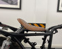 Bobber Seat Saddle for Harley Davidson Sportster Dyna Alligator Skin Pattern