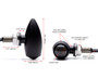 Motorbike Indicators Turn Signals with Integrated Daytime Running Lights
