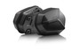 AERO ABS side case set 2x 25 l. ABS plastic. Black.