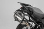 AERO ABS side case set 2x 25 l. ABS plastic. Black.