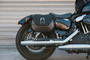 Legend Gear side bag system LC Harley-Davidson Sportster models (04-).