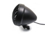 Motorbike Motorcycle 6 1/2" 6.5" Gloss Black Aluminium Universal Prison Style Custom Bike Headlight