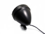 Motorbike Motorcycle 6 1/2" 6.5" Gloss Black Aluminium Universal Prison Style Custom Bike Headlight