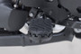 ION footrest kit Black. BMW R 1200 GS, R 1250 GS, R 1300 GS.