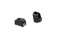 Mounting kit for ION footrest Black. BMW R 1200 GS, R 1250 GS, R 1300 GS.