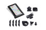 Universal GPS mount kit with Smartphone Drybag Incl. 2" socket arm, for handlebar/mirror thread