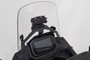 GPS mount for cockpit Black. Honda XL750 Transalp (22-24).