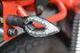 Black LED Open Eye Style Motorbike Motorcycle Scooter Slim Indicators / Turn Signals