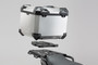 TRAX ADV top case system Silver. Triumph Sprint ST 1050 / Tiger 1050 SE.