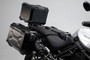 TRAX ADV top case system Black. Triumph Tiger 800 models (10-).
