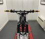 Gold Anodised Aluminum / Rubber Motorcycle Motorbike Hand Grips for 22mm bars With Bar Ends