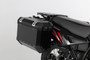 EVO side carriers Black. Reinforced. Kawasaki KLR650 (08-18).