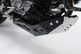 Engine guard Black/Silver. Suzuki DL650 (11-) / XT (15-).