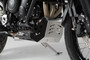Engine guard Black/Silver. Triumph Tiger 800 models (10-).