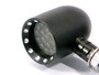 Black Aluminium Contrast Cut LED Motorcycle Motorbike Indicators / Turn Signals
