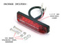 4" / 100mm Flush Mount Motorbike LED Stop / Tail Light for Streetfighters, Cafe Racers, Scramblers and Brat Bikes