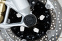 Slider set for front axle Black. BMW R 1200 GS / RT, R 1250 GS / RT.