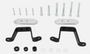 Mounting kit for frame slider Black. Kawasaki Ninja 1000SX, 1100 SX/SE.