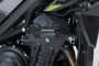 Frame slider kit Black. Triumph Street Triple (12-) / Rx (15-).