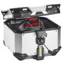 Givi OBKEV42AA Trekker Outback Evo Top Box - Anodised Aluminium 42 Litre