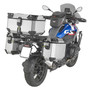 Givi OBKEV58AA Trekker Outback Evo Top Box - Anodised Aluminium 58 Litre