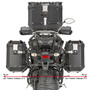 Givi PL2139CAM Tubular Cam Side Pannier Holders - Yamaha Tracer 900 / GT (18-20)