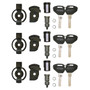 Givi SL103 Triple Security Lock Kit