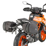 Givi TE7707 Easy Lock Pannier Rails - KTM Duke 125 / 390 (17-21)