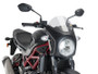 Retro Black Semi Fairing And Screen 195mm - 3169F