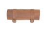 Brown 2.8L Leather Tool Roll Bag By Longride CUS118R