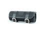 Black 2L Waxed Canvas Tool Roll Bag By Longride CUS121WBLA
