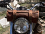 Brown 1.5L Waxed Canvas Tool Roll Bag By Longride CUS124WBRO