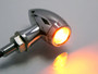 High Quality Chrome Mini Micro LED Motorcycle Motorbike Retro Indicators