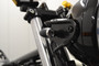 High Quality Matt Black & Chrome Mini LED Motorbike Custom Retro Indicators