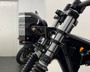 BLACK 6.5" 6 1/2" 12V 35W Project Retro Motorbike Trike Headlight with LED Halo Ring
