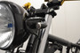 High Quality Matt Black & Silver Brushed Ally Bullet LED Custom Retro VIntage Motorbike Indicators