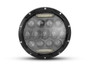 7" 75W Black Multi Projector LED Headlight Insert with Daytime Running Lights