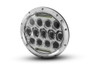 7" 75W Chrome Multi Projector LED Headlight Insert with Daytime Running Lights