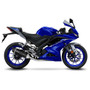 LV One Evo Black Edition Full-System Exhaust - 14365EBK - YAMAHA YZF-R 125