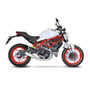 LV-10 Slip-On Muffler - 15206U - DUCATI MONSTER 797
